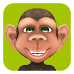 my talking monkey android application logo